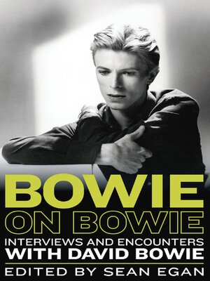 cover image of Bowie on Bowie